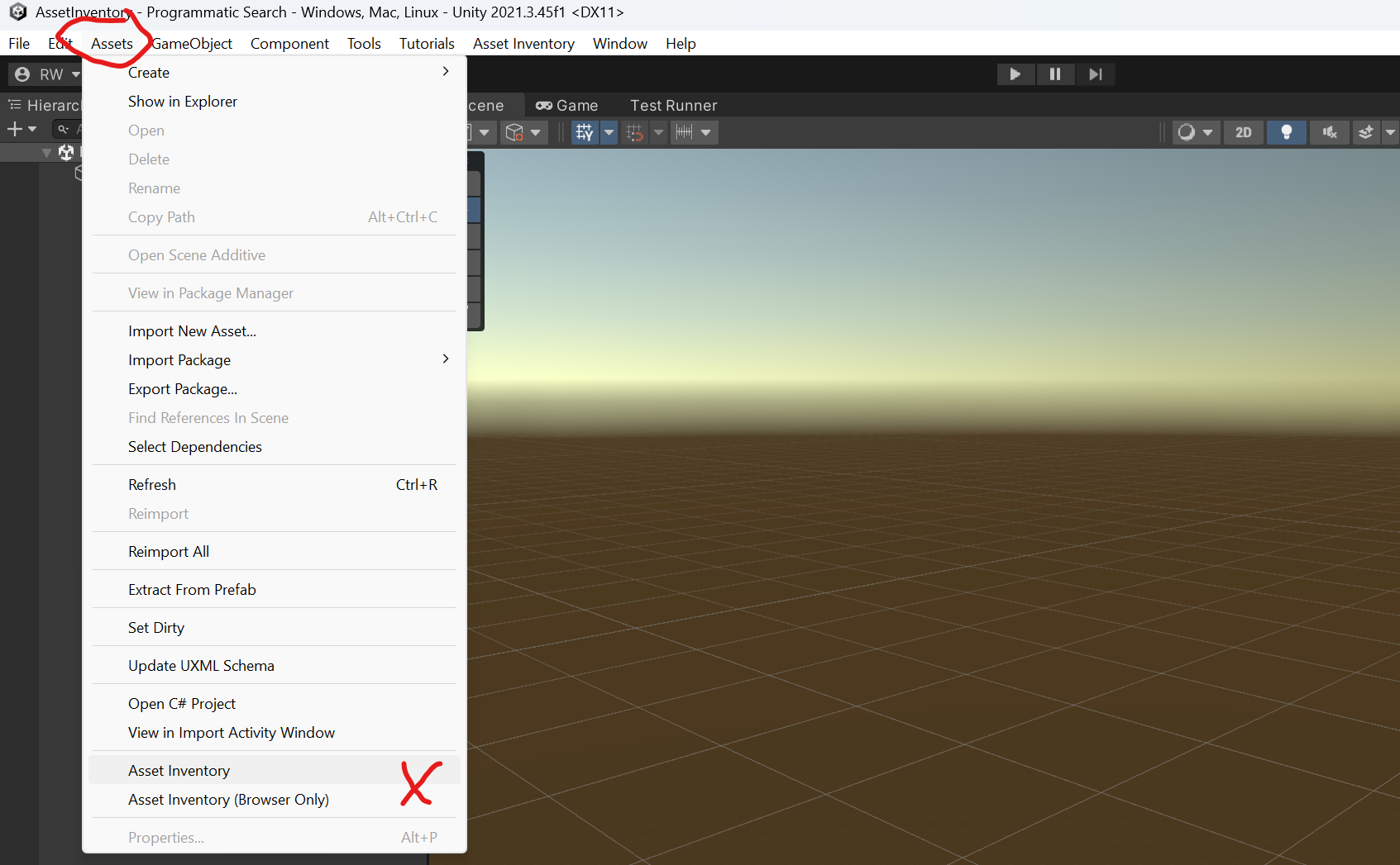 Asset Inventory documentation screenshot