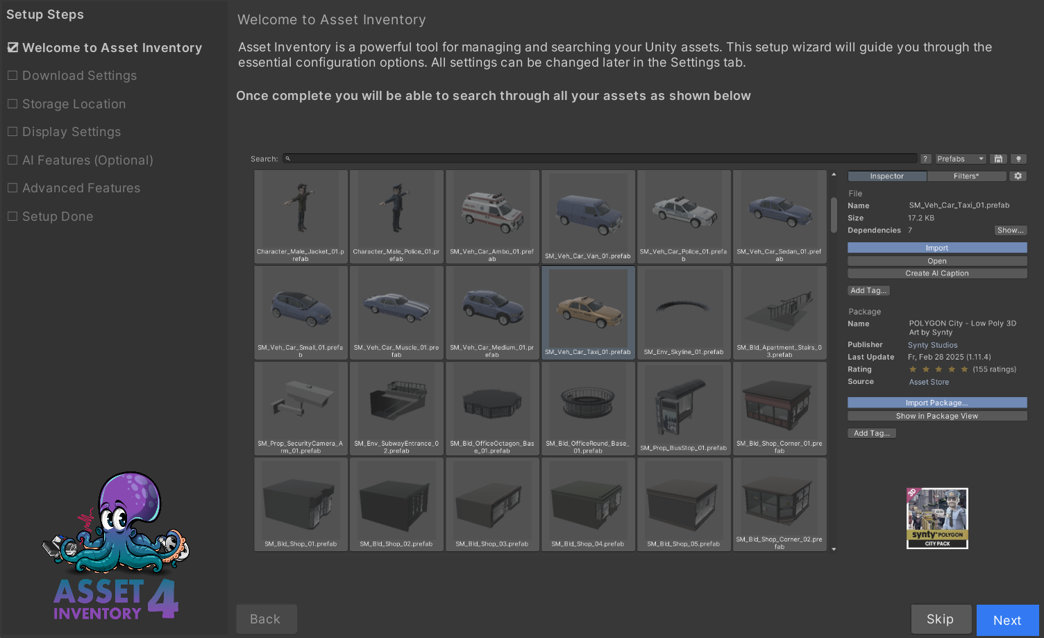 Asset Inventory documentation screenshot