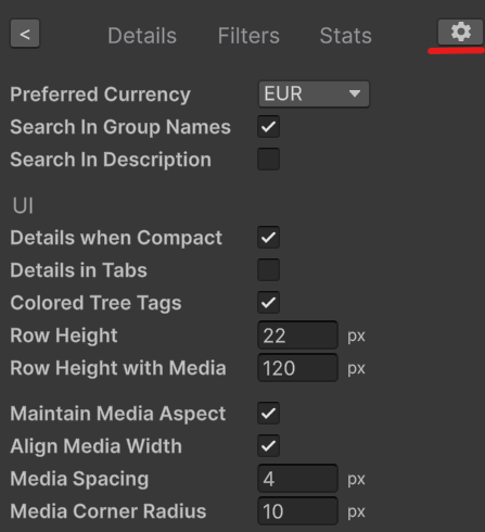 Asset Inventory documentation screenshot