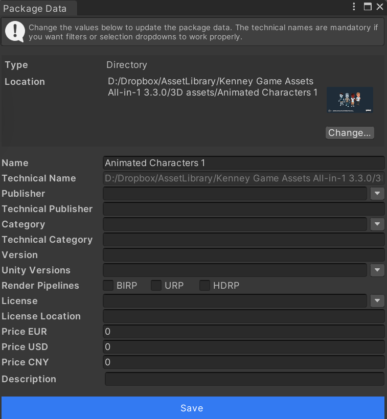 Asset Inventory documentation screenshot