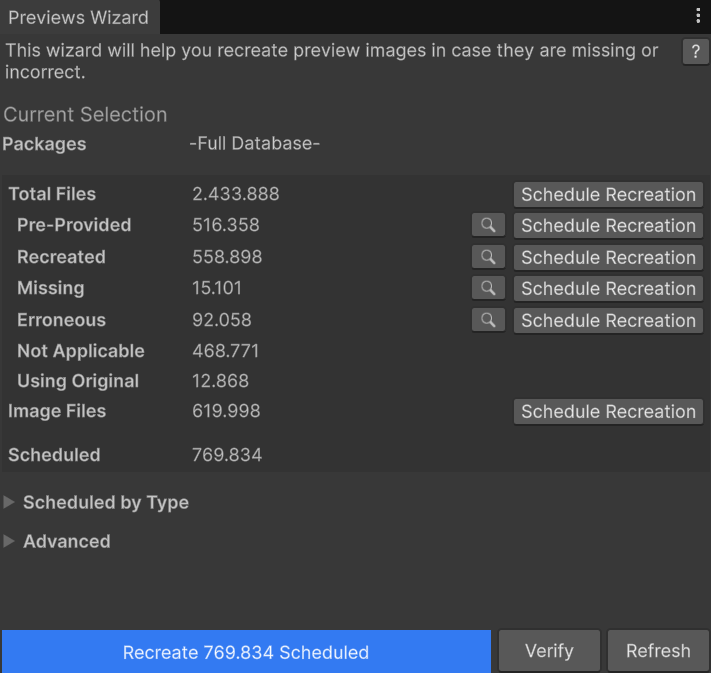 Asset Inventory documentation screenshot
