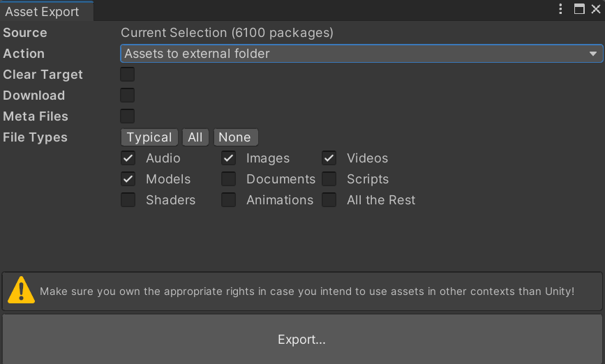 Asset Inventory documentation screenshot