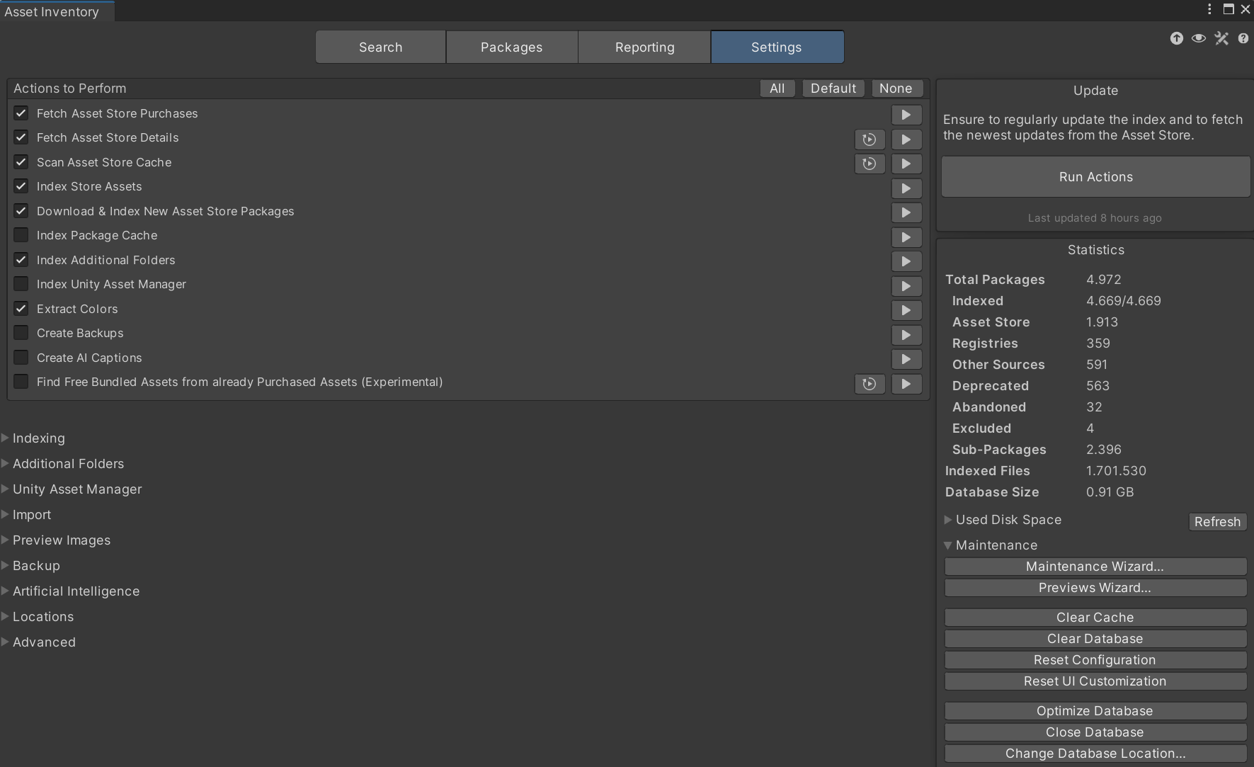 Asset Inventory documentation screenshot