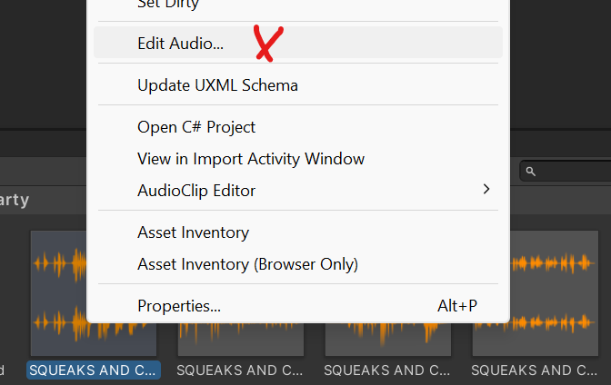 Audio Tools documentation screenshot