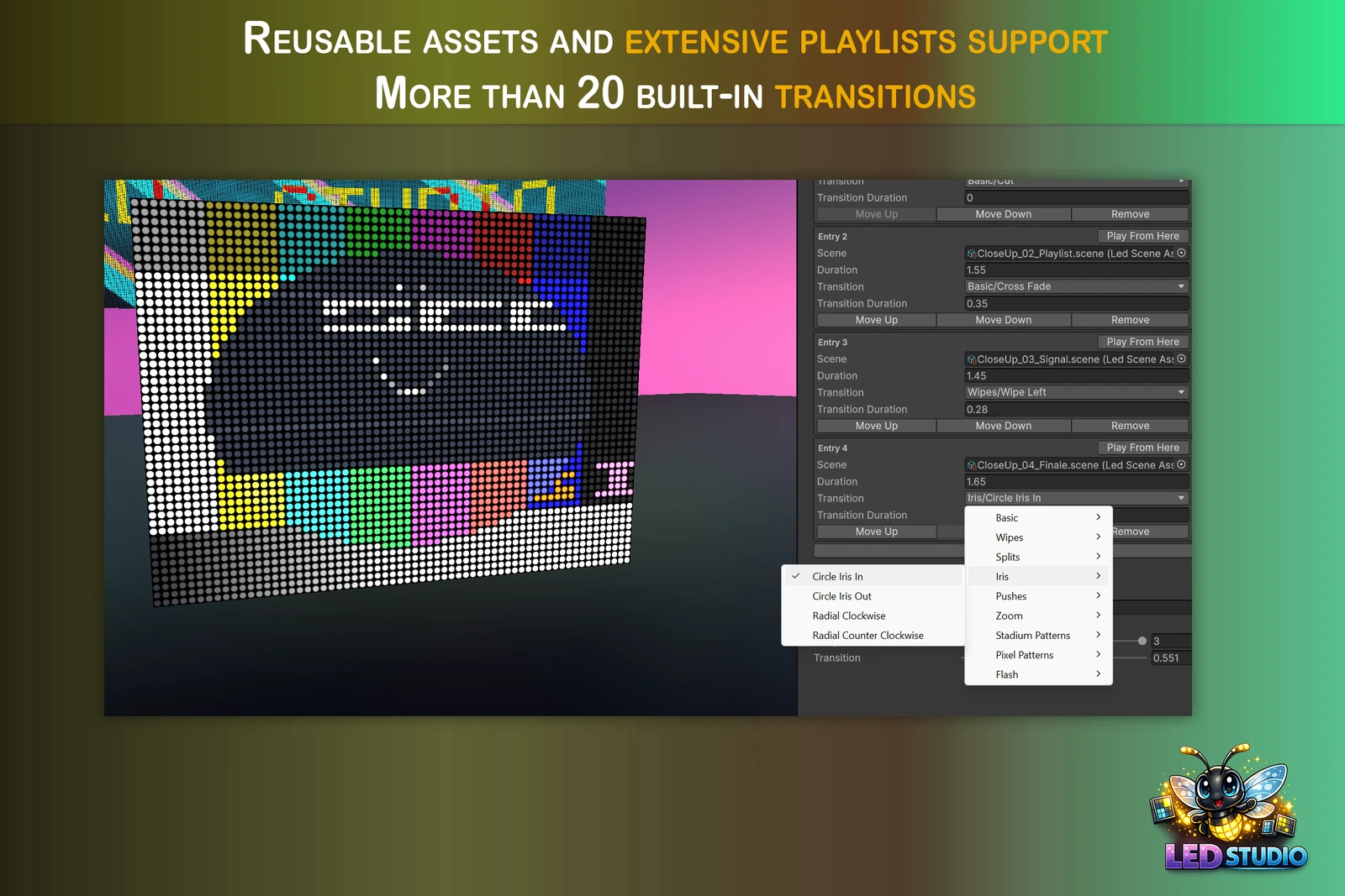 Sequenced content playlists