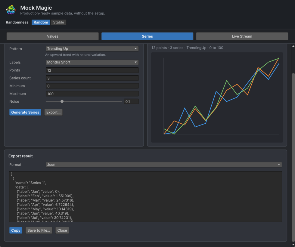 Mock Magic documentation screenshot