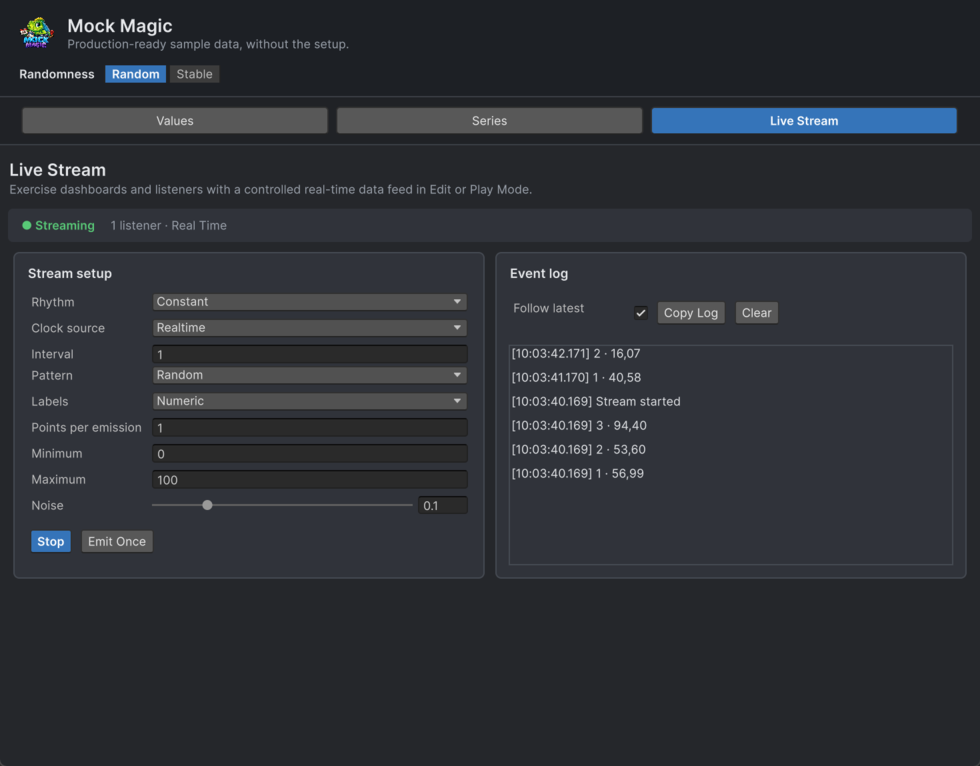 Mock Magic documentation screenshot