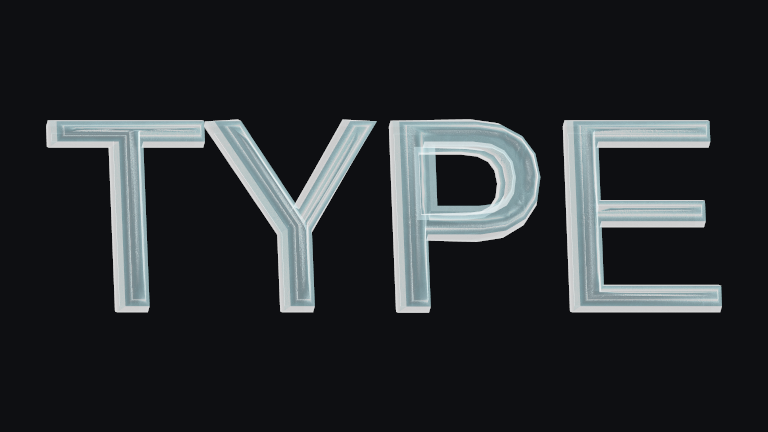 Soft Bubble built-in Text Studio 3D style.