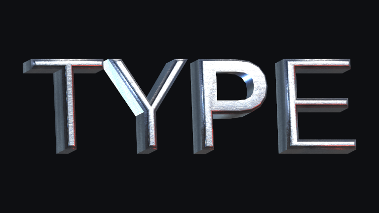 Stepped Bead built-in Text Studio 3D style.