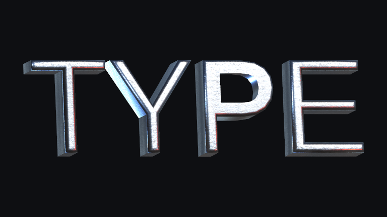 Cove Groove built-in Text Studio 3D style.