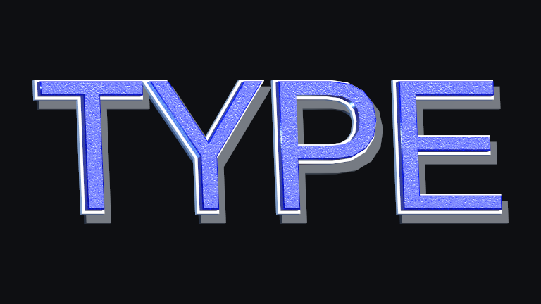 Broadcast Key built-in Text Studio 3D style.