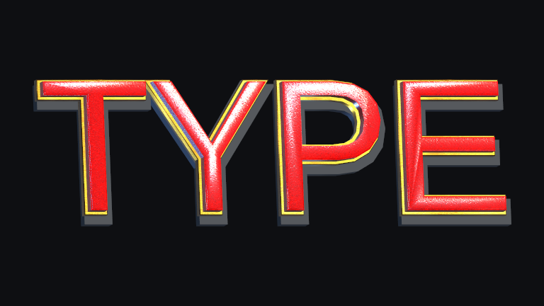Sports Bug built-in Text Studio 3D style.