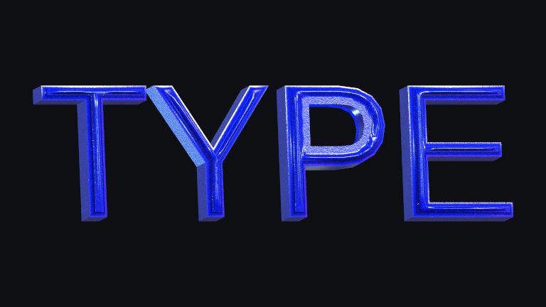 Embossed Face built-in Text Studio 3D style.