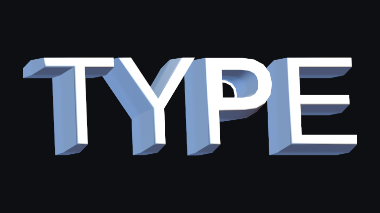 Pillar Column built-in Text Studio 3D style.